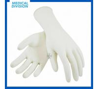 50 Guanti Chirurgici sterili in lattice con polvere talco paia 6/6,5/7/7,5/8/8,5