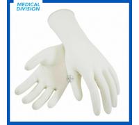 50 Guanti Chirurgici sterili in lattice senza polvere talco paia 6,5/7/7,5/8/8,5