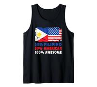 50% Half Filipino Half American 100% Awesome Philippines Canotta