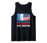 50% Half Guatemalan Half American 100% Awesome Guatemala Canotta