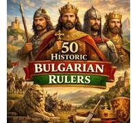 50 Historic Bulgarian Rulers: From the First Bulgarian Khans to the Last Tsars - A Visual History for Young Readers