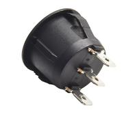 50 Interruttore a bilanciere marino 3 pin ON OFF per auto e barche 6A 250V nero