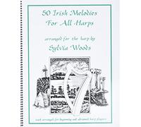 Sylvia Woods 50 Irish Melodies for All Harps (Tascabile)