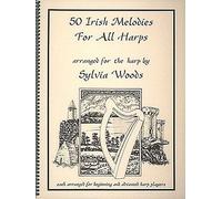 50 Irish Melodies for All Harps. Musica per arpa