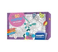 50 Karten zum Ausmalen - Kreative Muster: Mitnehmen, gestalten, verschenken