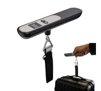 50 kg/10 g High-Precision Travel Weigher - With Backlit Display, Four Unit Conversions, Tare Data Lock, Overload Protection, And Low Battery Warning. Suitable For Weighing Carry-on Luggage.