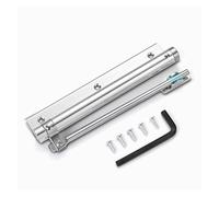 50 kg Heavy Duty Door Close Alloy Automatic Spring Close Adjustable Soft Close for Fire Proof Door Hardware 1pc (Black)