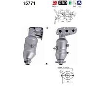 As 15771 Catalizzatore per Toyota Aygo B1