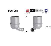 AS FD1057 Filtro antiparticolato (FAP)
