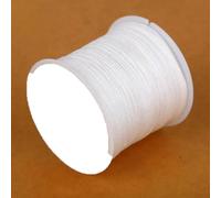 50 m/lotto 0,8 mm filo di nylon nodo cinese macramè braccialetto corda intrecciata fai da te nappe perline filo per tessitura-20