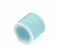 50 m/lotto 0,8 mm filo di nylon nodo cinese macramè braccialetto corda intrecciata fai da te nappe perline filo per tessitura-26