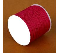 50 m/lotto 0,8 mm filo di nylon nodo cinese macramè braccialetto corda intrecciata fai da te nappe perline filo per tessitura-12