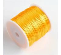 50 m/rotolo 1,5 mm filo di nylon corda nodo cinese nappa corda di raso coda di topo corda per gioielli treccia bracciale perline linea-giallo dorato-2 rotoli