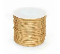 50 m/rotolo 1,5 mm filo di nylon corda nodo cinese nappa corda di raso coda di topo per gioielli treccia braccialetto perline linea-kaki-2 rotoli
