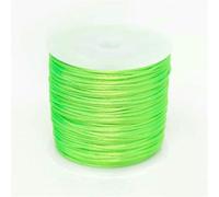 50 m/rotolo 1,5 mm filo di nylon corda nodo cinese nappa corda di raso coda di topo per gioielli treccia bracciale perline linea-verde chiaro-2 rotoli