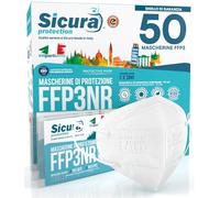50 Mascherine FFP3 Certificate CE italia Made in Italy BFE ≥99% | PFE ≥99% Mascherina ffp3 SANIFICATA e sigillata singolarmente. Produzione 100% italiane