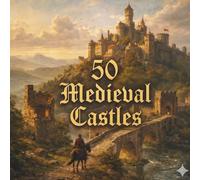 50 Medieval Castles: A Picture Book of Medieval Castles