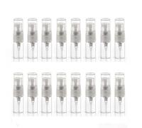 50 mini flaconi spray da 2 ml, flaconi spray in vetro ricaricabili, atomizzatore per bottiglie di vetro, atomizzatore per collutorio per profumo, oli essenziali