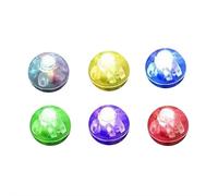 50 mini palloncini a LED per feste, a batteria, per decorazioni di Halloween, Natale, Pasqua, compleanno, forniture (colorate)