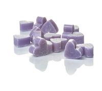 50 mini saponette a forma di cuore, latte di pecora, bomboniera matrimonio, lavanda, limone