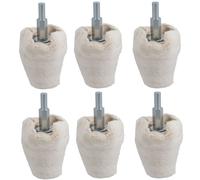 50 mm a forma di calice lucidatura lucidatura pulizia mop materiale cotone...