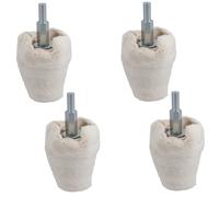 50 mm a forma di calice lucidatura lucidatura pulizia mop materiale cotone...