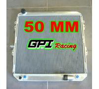 50 MM radiatore in alluminio Fit Toyota Surf Hilux 2.4/2.0 LN130 AT / MT