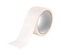 50 mm x 20 m Nastro di Carta Ampio, Bianco Nastro per Mascheratura Multisuperficie, Non Lascia Residui Scotch di Carta per Pittura, Per Rilegare e Sigillare Libri, Mascheratura Pittura e Imbiancatura