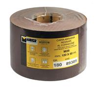 50 MT - CARTA ABRASIVA ROTOLO MAURER M28 GR120 120MM 50MT