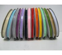 50 MT NASTRO IN ORGANZA COLORE AVORIO ALTEZZA 6 MM