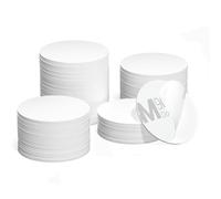 50 NFC Tags Sticker, 215 etichette in PVC NTAG215, retro adesivo rotondo da 25 mm, 504 byte Compatibile con Tutti i telefoni cellulari e Altri dispositivi Che supportano NFC