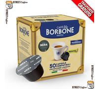 Caffè Borbone Miscela Nera - 50 capsule - Compatibili con le Macchine Nescafè®* Dolce Gusto®*