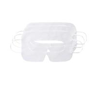50 o 100 pezzi VR compatibili universali coperture per gli occhi maschere per gli occhi usa e getta per la protezione del viso con 2 accessori VR(100PCS WHITE)