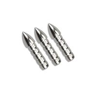 50 P Punte di Freccia per Tiro con L'Arco Inserire Il Punto Della Freccia Nel Campo Dei Punti Elenco Punte di Freccia in Acciaio Inossidabile per la Pratica ID 6,2 mm Albero Della Freccia In Carbonio