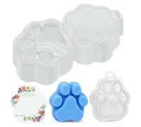 50 Pacco Clamshells Trasparenti Vuoti A Forma Di Artiglio Per Cubetti Di Cera