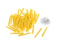 50 Pack Nylon Dart Alberi Standard 2BA Freccette Accessori Anelli di