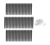 50 Pack Nylon Dart Alberi Standard 2BA Freccette Accessori Anelli di