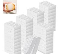 50 Pack spugne magiche in melamina bianca, 2 x più forte gomma magica extra durevole con una potenza di pulizia, pulizia di tutte le superfici, cucine, bagni, pareti, scarpe