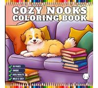 50 Pages Cute and Cozy Nooks Coloring Book Gift for Adults Men Women Kids Young Boys Girls Teens Youth Aesthetic Nooks Coloring Book Cozy Nook ... Easy Stress Relief Soothing Coloring Pages