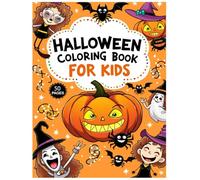 50 Pages Halloween Coloring Book For Kids