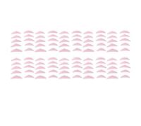 50 paia di aste elastiche in silicone, morbide per tutte le forme degli occhi, per uso individuale