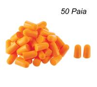 50 Paia di Tappi per orecchie in PU Anti rumore lavoro studio 38 dB Dormire