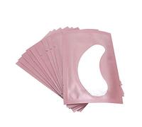 50 paia maschera occhi, cuscinetti estensioni ciglia idrogel privi di lanugine, patch gel occhi colore rosa