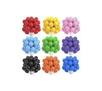 50 palloncini in lattice 28-31 cm, palloncini semplici per feste per la decorazione di compleanno dei bambini, baby shower, matrimonio, celebrazione scolastica, rivelazione del genere