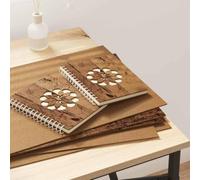 50 pannelli decorativi in legno, 30 x 42 x 0,27 cm, per interni, facili da tagliare e decorare per progetti creativi