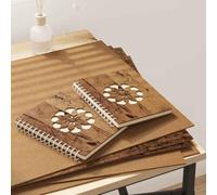 50 pannelli decorativi in legno anticato, 40 x 60 x 0,27 cm, materiale in | Superficie liscia, stabile, facile da pulire, versatile, minimalista, moderno, per progetti fai da te