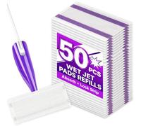 50 panni di ricambio per mocio flash, rimozione delle macchie | Compatibile con Flash Power Mop Refill Pads Pad per Swiffer Wetjet Monouso Floor Mop Fit per pavimenti multi-superficie