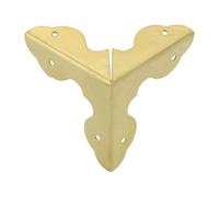 50 paraspigoli decorativi multiuso in metallo robusto per scale per protezione e look antico, finitura nera, angoli per scale