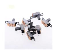 50 Pcs 7mm Height Knob 3 Pin 2 Position 1P2T SPDT Panel Slide Switch 0.5A 50V DC