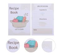 50 Pcs Accessorio Per Ricette Schede Di Cucina Carte Vergini Scritte Mano